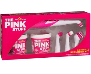 The Pink StuffMiracle Scrubber Kit – puhastuskomplekt hind ja info | Puhastusvahendid | kaup24.ee