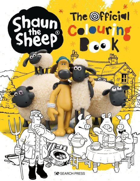 Shaun the Sheep: The Official Colouring Book Media tie-in цена и информация | Väikelaste raamatud | kaup24.ee