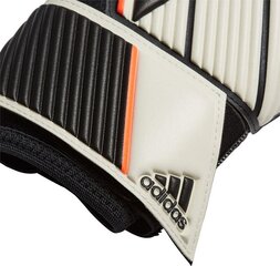 Вратарские перчатки Adidas Tiro Pro 380, белые / черные цена и информация | Тренировочные перчатки. Размер 5 | kaup24.ee