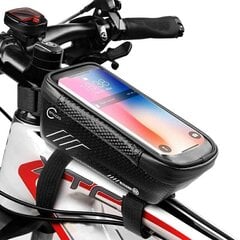Велосипедная корзина на раме Carruzzo L34H, черный цвет цена и информация | Сумки, держатели для телефонов | kaup24.ee