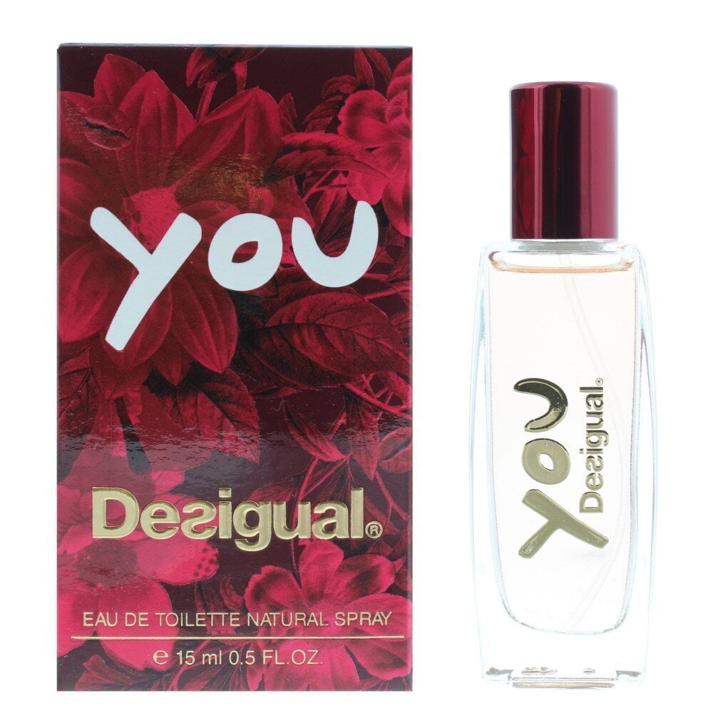 Tualettvesi naistele Desigual You EDT 15 ml hind ja info | Naiste parfüümid | kaup24.ee