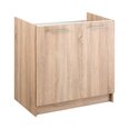 Шкаф DrewMex, 82x80x45 см, коричневый