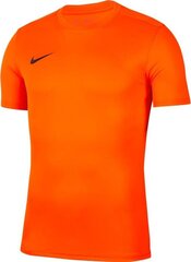 Футболка для мальчиков Nike Park VII Jr BV6741 819, оранжевая цена и информация | Рубашки для мальчиков | kaup24.ee
