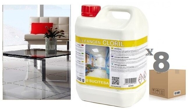 Puhastusvahend klooriga Cleangen Cloril, 8x2 kg hind ja info | Puhastusvahendid | kaup24.ee