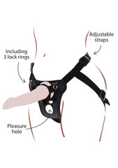 Strap-On rihm ToyJoy Pleasure Harness hind ja info | BDSM ja fetish | kaup24.ee