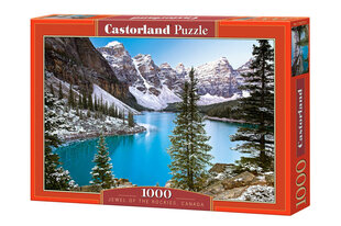 CASTORLAND Puzzle Jewel of the Rockies, Canada - Kanada järv, 1000tk hind ja info | Pusled | kaup24.ee