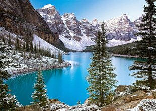 CASTORLAND Puzzle Jewel of the Rockies, Canada - Kanada järv, 1000tk цена и информация | Пазлы | kaup24.ee