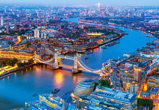 CASTORLAND Puzzle Aerial View of London - Londoni õhuvaade, 1000 tk hind ja info | Pusled | kaup24.ee