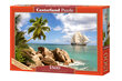 CASTORLAND Puzzle Sailing in Paradise - Purjetamine paradiisis, 1500 tk hind ja info | Pusled | kaup24.ee