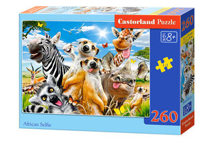 CASTORLAND Puzzle 260el. African Selfiey - Afrykańskie zwierzęta цена и информация | Пазлы | kaup24.ee