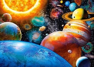 CASTORLAND Puzzle 180el. Planets and their Moons - Planety i ich księżyce цена и информация | Пазлы | kaup24.ee