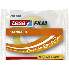 Kleeplint TESA 15 mm 33 m Läbipaistev (30 Ühikut) hind ja info | Kirjatarbed | kaup24.ee
