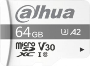 Dahua Micro SD Card Dahua P100 White 64 GB hind ja info | Mobiiltelefonide mälukaardid | kaup24.ee