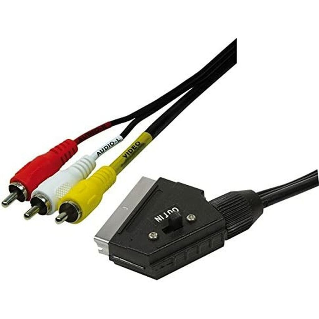 EDM, RCA/Scart, 1.5 m hind ja info | Kaablid ja juhtmed | kaup24.ee