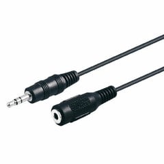 Audiokaabel TM Electron Isaspistik/Pistikupesa 3 m hind ja info | Kaablid ja juhtmed | kaup24.ee
