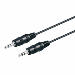 Audiokaabel TM Electron Isaspistik/Isaspistik 2,5 m hind ja info | Kaablid ja juhtmed | kaup24.ee