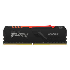 RAM-mälu Kingston Fury Beast 16 GB DDR4 CL18 3600 MHz цена и информация | Оперативная память (RAM) | kaup24.ee