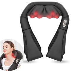 Kaela, õlgade ja kogu keha masseerija Soojendusfunktsiooniga Shiatsu massager цена и информация | Массажеры | kaup24.ee