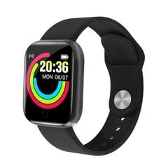 D20s Black цена и информация | Смарт-часы (smartwatch) | kaup24.ee