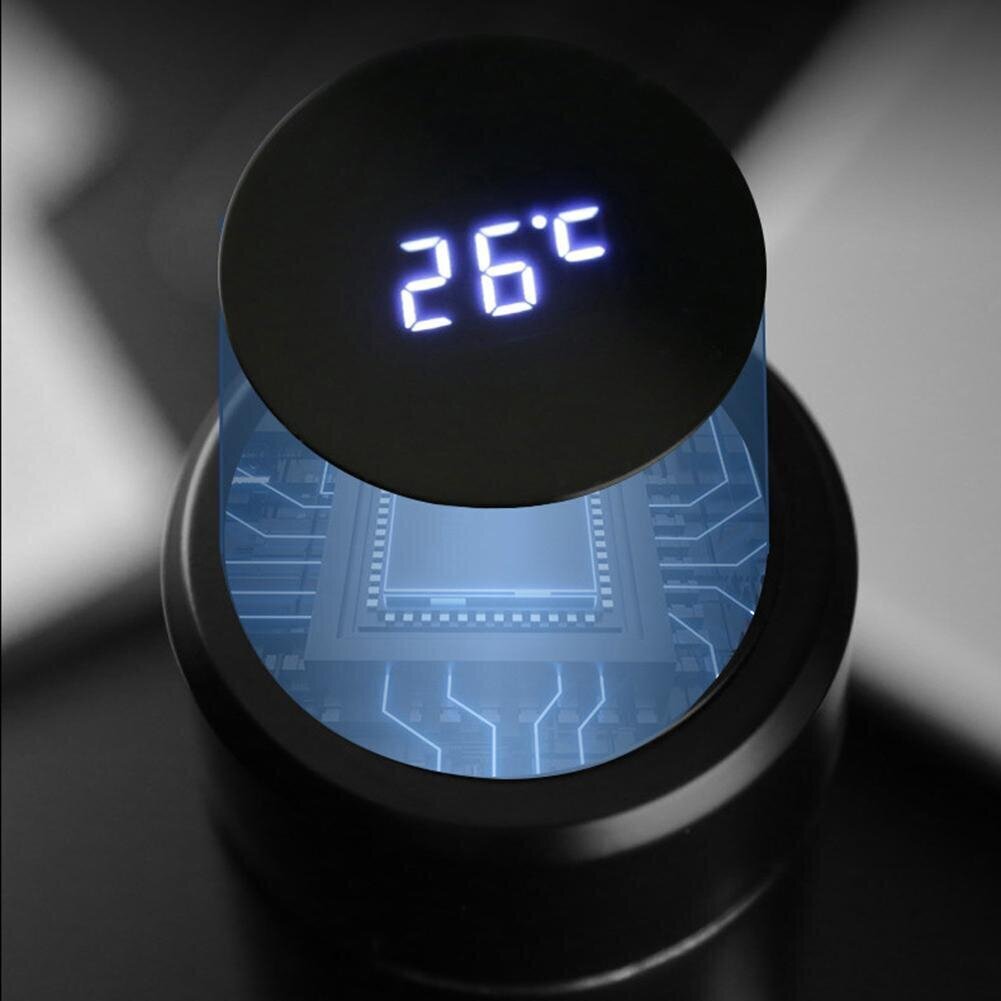 Termoskruus temperatuuriindikaatoriga 500ml LCD ekraan Smart Thermos hind ja info | Termosed, termostassid | kaup24.ee