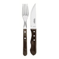 Tramontina Cutlery Tramontina Pizza Polywood Stainless steel 8 Pieces цена и информация | Столовые приборы | kaup24.ee