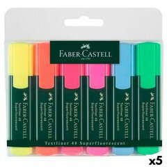 Markerite komplekt Faber-Castell Mitmevärviline 5 Ühikut hind ja info | Kunstitarbed, voolimise tarvikud | kaup24.ee