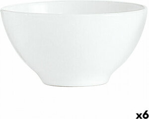 Luminarc Bowl Luminarc Blanc Breakfast White Glass (500 ml) (6 Units) hind ja info | Lauanõud ja kööginõud | kaup24.ee