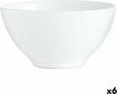 Luminarc Bowl Luminarc Blanc Breakfast White Glass (500 ml) (6 Units) цена и информация | Lauanõud ja kööginõud | kaup24.ee