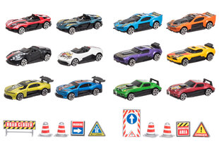 Mängumatt 80 x 70 cm 2 autoga hind ja info | Poiste mänguasjad | kaup24.ee