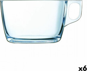 Luminarc Cup Luminarc Nuevo Large Transparent Glass (500 ml) (6 Units) цена и информация | Стаканы, фужеры, кувшины | kaup24.ee