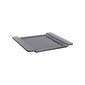 Bigbuy Home Tray 32,5 x 26,5 cm Black Glass цена и информация | Lauanõud ja kööginõud | kaup24.ee