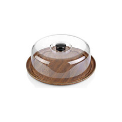 Bigbuy Home Tray Wood With lid (Ø 30,5 x 10,5 cm) hind ja info | Lauanõud ja kööginõud | kaup24.ee