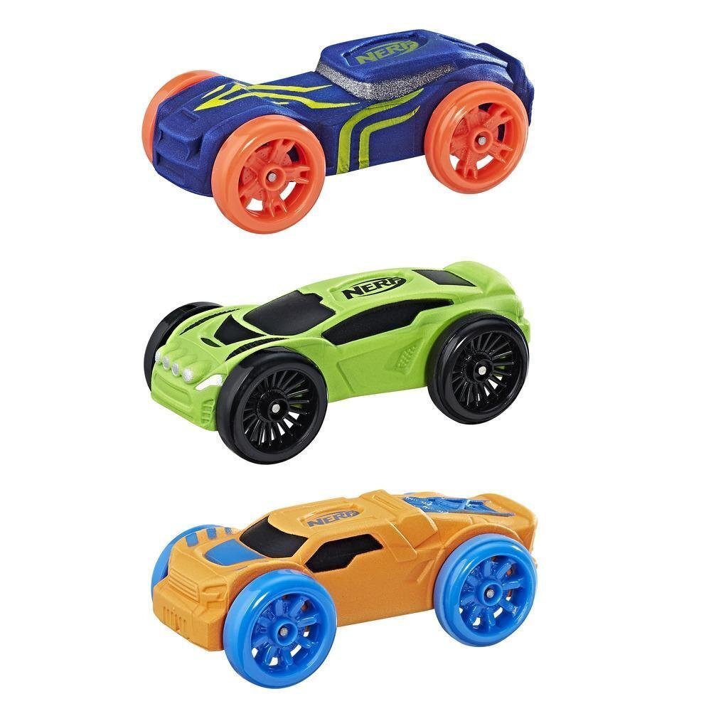 Autode komplekt Nerf Nitro Foam Car 3-Pack, 3 tk hind ja info | Poiste mänguasjad | kaup24.ee