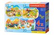 CASTORLAND Puzzle 4w1 Four Seasons hind ja info | Pusled | kaup24.ee