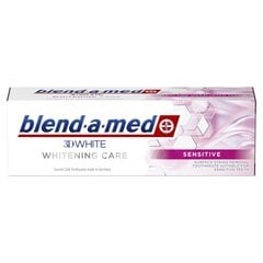 Hambapasta BLEND A MED 3D Whitening Therapy (Sensitive) 75 ml hind ja info | Suuhügieen | kaup24.ee