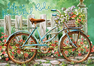 CASTORLAND Puzzle 500el. Beautiful Ride - Przejażdżka rowerem цена и информация | Пазлы | kaup24.ee