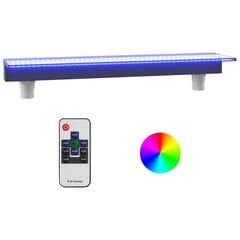 vidaXL purskkaevu kosk RGB LED-tuledega, akrüül, 90 cm цена и информация | Декорации для сада | kaup24.ee