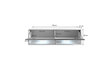 TV laud Wander LED 100 cm, valge/hall hind ja info | TV alused | kaup24.ee