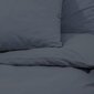 vidaXL voodipesukomplekt, antratsiithall 200x200 cm, kerge mikrofiiber hind ja info | Voodipesukomplektid | kaup24.ee