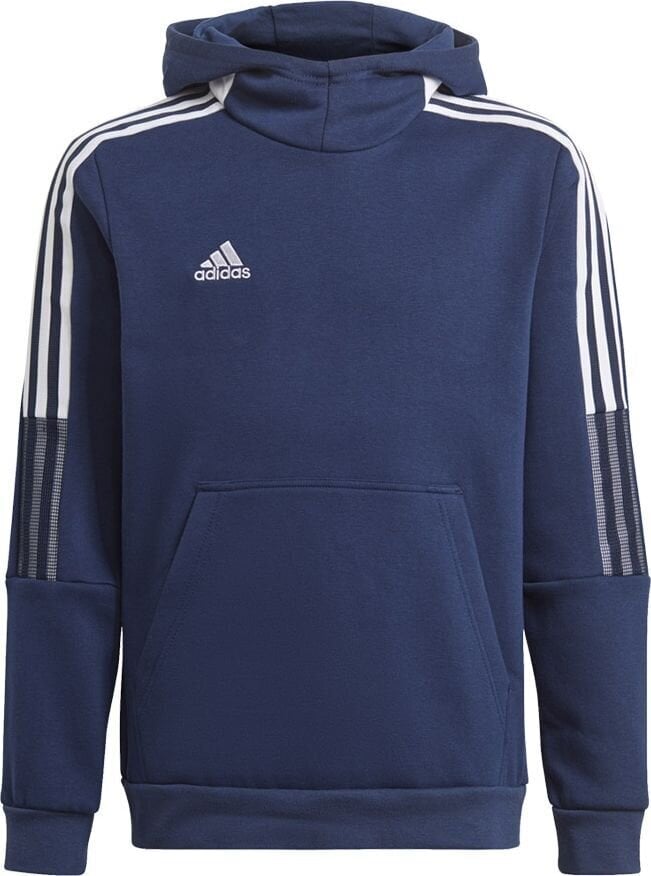 Dressipluus Adidas Tiro 21 Sweat Hoody Junior GK9680, sinine цена и информация | Jalgpalli varustus ja riided | kaup24.ee