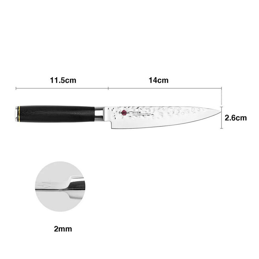 Fissman jaapani universaalnuga Kensei Kojiro, 14 cm цена и информация | Noad ja tarvikud | kaup24.ee