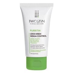 Iwostin Purritin kerge rasu kontrolliv näokreem, 60 ml цена и информация | Кремы для лица | kaup24.ee