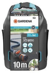 Текстильный шланг с подключением к крану и сумкой для хранения Gardena Liano Extreme, 10 м цена и информация | Оборудование для полива | kaup24.ee