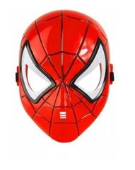 Ämblikmehe helendav LED-mask, punane hind ja info | Karnevali kostüümid | kaup24.ee