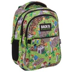 Школьный рюкзак Paso Minecraft, серый/зелёный цена и информация | Школьные рюкзаки, спортивные сумки | kaup24.ee