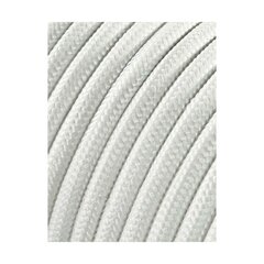 Кабель EDM C01 2 x 0,75 mm Белый Текстиль 5 m цена и информация | Кабели и провода | kaup24.ee