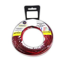 Аудио кабель EDM 2 x 0,75 mm Красный/Черный 15 m цена и информация | Кабели и провода | kaup24.ee