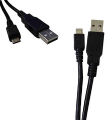 EDM, Micro USB/USB-A, 1.8 m цена и информация | Кабели и провода | kaup24.ee