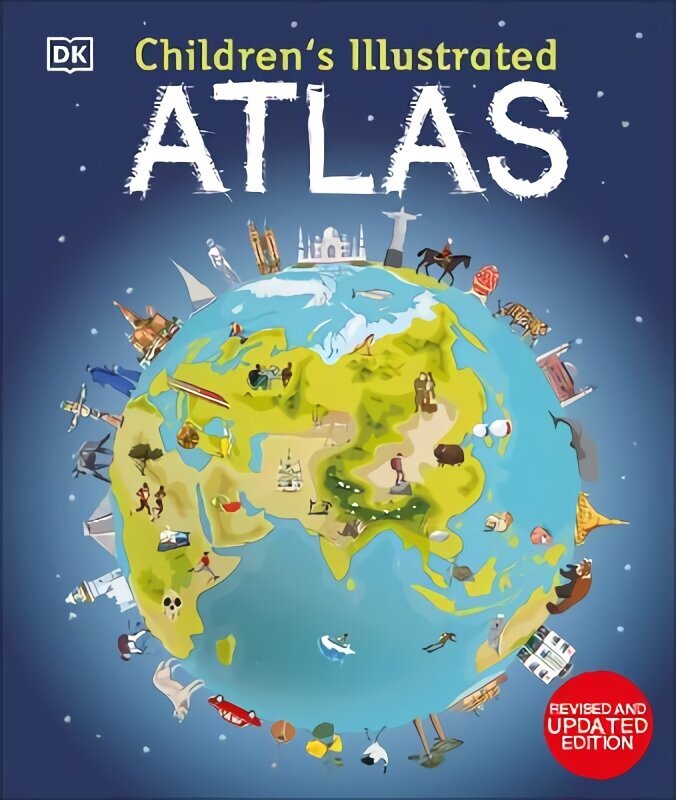 Children's Illustrated Atlas: Revised and Updated Edition hind ja info | Lasteraamatud | kaup24.ee
