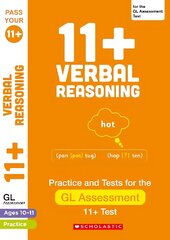 11plus Verbal Reasoning Practice and Test for the GL Assessment Ages 10-11 цена и информация | Книги для подростков и молодежи | kaup24.ee